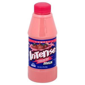 Upstate Farms Intense Milk, Lowfat, Strawberry, 1% Milkfat