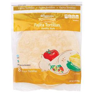 Wegmans Fajita Tortillas, Gordita Style