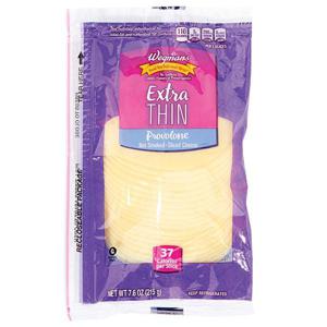 Wegmans Extra Thin Sliced Provolone Cheese, 20 Slices