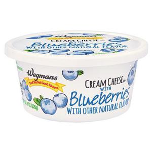 Wegmans Cream Cheese with Blueberries