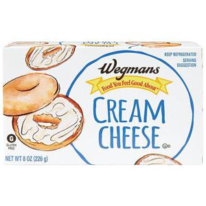 Wegmans Cream Cheese, Bar, Original