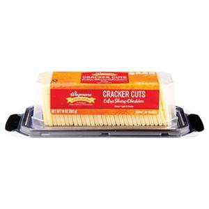 Wegmans Cracker Cuts, Extra Sharp Cheddar Cheese