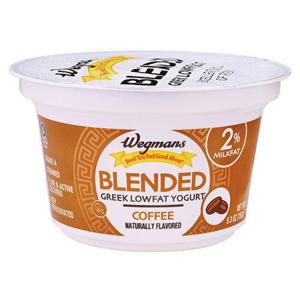 Wegmans Coffee Blended Lowfat Greek Yogurt