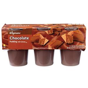 Wegmans Chocolate Pudding with Calcium