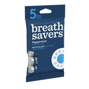 Breath Savers Mints, Peppermint Flavor, Sugar Free