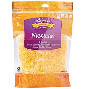 Wegmans Mexican Fancy Shredded Cheese