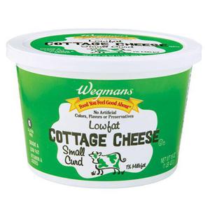 Wegmans Lowfat Small Curd Cottage Cheese, 1% Milkfat