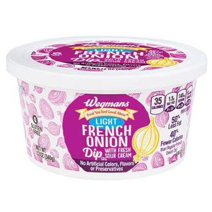 Wegmans Light French Onion Dip