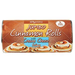 Wegmans Jumbo Cinnamon Rolls with Cream Cheese Icing