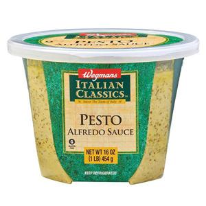 Wegmans Italian Classics Sauce, Pesto Alfredo