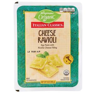 Wegmans Italian Classics Organic Cheese Ravioli