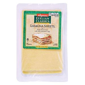 Wegmans Italian Classics Lasagna Sheets