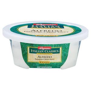 Wegmans Italian Classics Alfredo Parmesan Cream Sauce