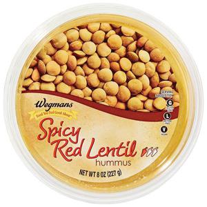 Wegmans Humus, Spicy Red Lentil