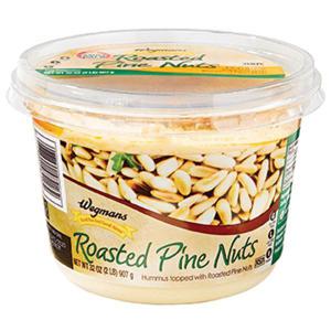 Wegmans Hummus, Roasted Pine Nuts, FAMILY PACK