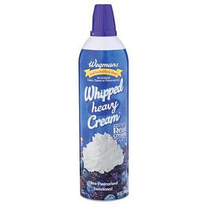 Wegmans Heavy Whipped Cream