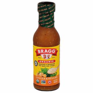 Bragg Dressing & Marinade With Apple Cider Vinegar, Organic, Ginger & Sesame