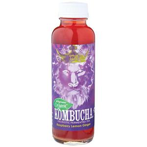 Wegmans Organic Raspberry Lemon Ginger Kombucha