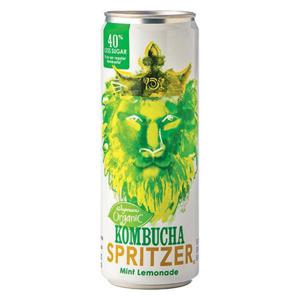 Wegmans Organic Mint Lemonade Kombucha Spritzer