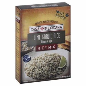 Casa Mexicana Rice Mix, Lime Garlic