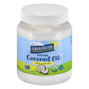 Carrington Farms Coconut Oil, Organic, Virgin, Unrefined