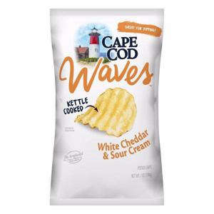 Cape Cod Potato Chips, White Cheddar & Sour Cream, Kettle Cooked