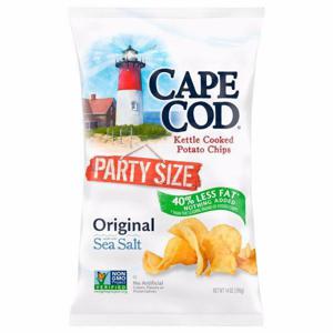 Cape Cod Potato Chips, Kettle Cooked, Original, Party Size