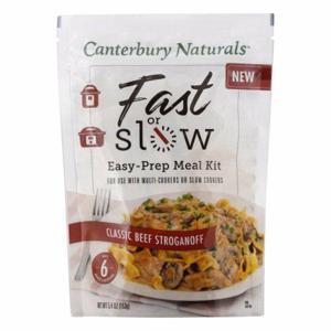 CANTERBURY NATURALS Classic Beef Stronganoff, Easy-Prep