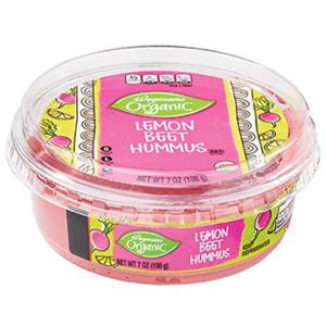 Wegmans Organic Hummus, Lemon Beet