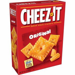 Cheez-It Crackers Cheez-It Baked Snack Cheese Crackers, Original, 12.4oz