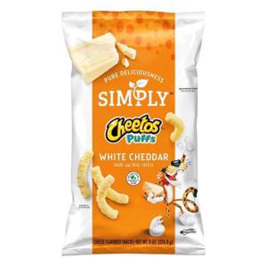 Cheetos Puffs Cheese Flavored Snacks, White Cheddar