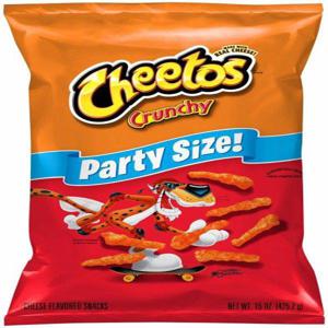 Cheetos Crunchy Cheese Flavored Snacks ,