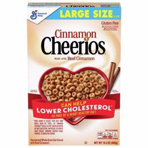 Cheerios Cereal, Cinnamon, Large Size