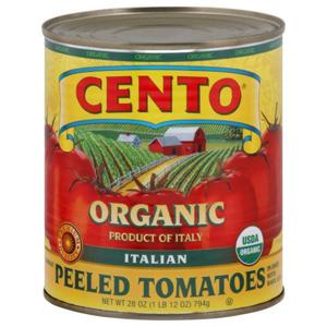 CENTO Tomatoes, Organic, Italian, Peeled, Whole