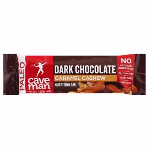 Caveman Nutrition Bar, Dark Chocolate, Caramel Cashew