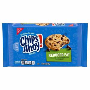 Chips Ahoy! Cookies, Reduced Fat, Chocolate Chip, Crunchy