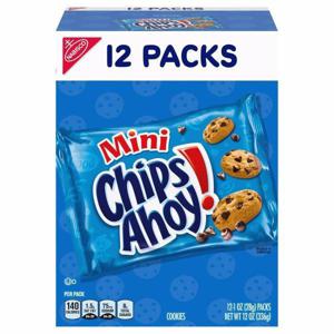 Chips Ahoy! Cookies, Mini, 12 Packs