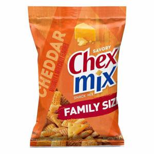 Chex Mix Snack Mix, Cheddar, Savory, Family Size