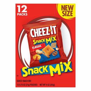 Cheez-It Snack Mix, Classic, Baked, 12 Packs