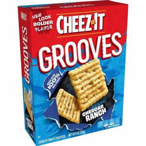 Cheez-It Crackers Cheez-It Crunchy Cheese Snack Crackers, Zesty Cheddar Ranch, Perfect for Snacking, 9oz