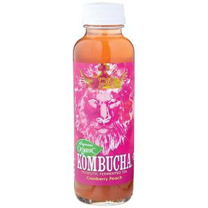 Wegmans Organic Cranberry Peach Kombucha