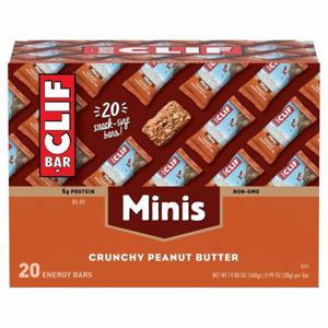 Clif Energy Bars, Crunchy Peanut Butter, Minis