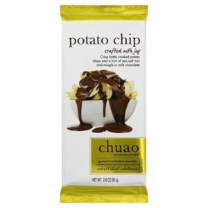 Chuao Chocolatier Milk Chocolate, Gourmet Handcrafted, Potato Chip