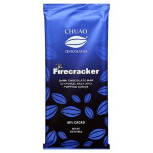 Chuao Chocolatier Dark Chocolate, Firecracker, 60% Cacao