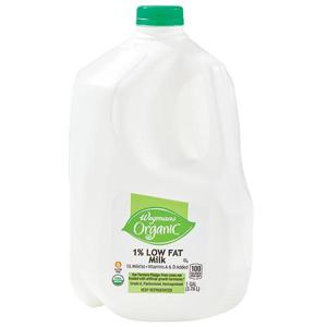 Wegmans Organic 1% Low Fat Milk