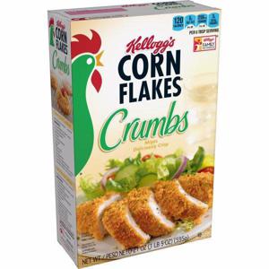 Corn Flakes Ingredients Kellogg's Corn Flakes Crumbs, Original, Fat-Free, 21oz