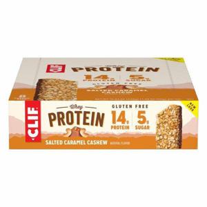 Clif Whey Protein Bars, Salted Caramel Cashew