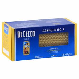 De Cecco Lasagne, No. 1