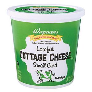 Wegmans Small Curd Lowfat Cottage Cheese, 1% Milkfat