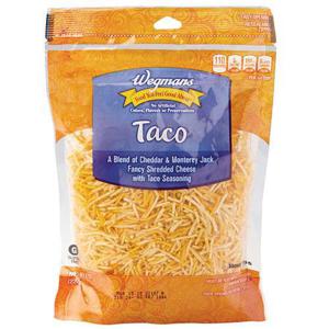 Wegmans Shredded Taco Cheese